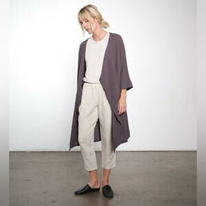 It Is Well L.A. Cotton Gauze Duster Cardigan | Made USA | Pockets | S